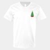 V-Neck Heavy Cotton 100% T-Shirt Thumbnail