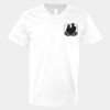 V-Neck Heavy Cotton 100% T-Shirt Thumbnail
