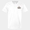 V-Neck Heavy Cotton 100% T-Shirt Thumbnail