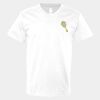 V-Neck Heavy Cotton 100% T-Shirt Thumbnail
