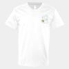 V-Neck Heavy Cotton 100% T-Shirt Thumbnail