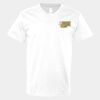 V-Neck Heavy Cotton 100% T-Shirt Thumbnail