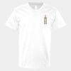 V-Neck Heavy Cotton 100% T-Shirt Thumbnail