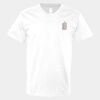 V-Neck Heavy Cotton 100% T-Shirt Thumbnail