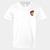 V-Neck Heavy Cotton 100% T-Shirt Thumbnail