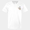V-Neck Heavy Cotton 100% T-Shirt Thumbnail