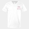 V-Neck Heavy Cotton 100% T-Shirt Thumbnail
