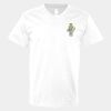 V-Neck Heavy Cotton 100% T-Shirt Thumbnail