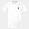V-Neck Heavy Cotton 100% T-Shirt Thumbnail