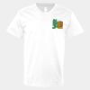 V-Neck Heavy Cotton 100% T-Shirt Thumbnail