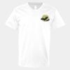 V-Neck Heavy Cotton 100% T-Shirt Thumbnail