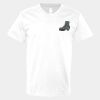 V-Neck Heavy Cotton 100% T-Shirt Thumbnail