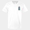 V-Neck Heavy Cotton 100% T-Shirt Thumbnail