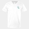 V-Neck Heavy Cotton 100% T-Shirt Thumbnail