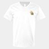 V-Neck Heavy Cotton 100% T-Shirt Thumbnail