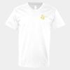 V-Neck Heavy Cotton 100% T-Shirt Thumbnail