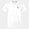 V-Neck Heavy Cotton 100% T-Shirt Thumbnail