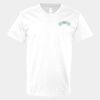 V-Neck Heavy Cotton 100% T-Shirt Thumbnail