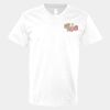 V-Neck Heavy Cotton 100% T-Shirt Thumbnail