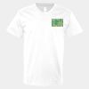 V-Neck Heavy Cotton 100% T-Shirt Thumbnail