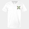 V-Neck Heavy Cotton 100% T-Shirt Thumbnail