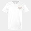 V-Neck Heavy Cotton 100% T-Shirt Thumbnail