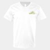 V-Neck Heavy Cotton 100% T-Shirt Thumbnail