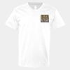 V-Neck Heavy Cotton 100% T-Shirt Thumbnail