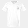 V-Neck Heavy Cotton 100% T-Shirt Thumbnail