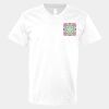 V-Neck Heavy Cotton 100% T-Shirt Thumbnail