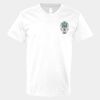 V-Neck Heavy Cotton 100% T-Shirt Thumbnail