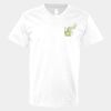 V-Neck Heavy Cotton 100% T-Shirt Thumbnail
