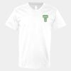 V-Neck Heavy Cotton 100% T-Shirt Thumbnail