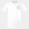 V-Neck Heavy Cotton 100% T-Shirt Thumbnail