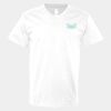 V-Neck Heavy Cotton 100% T-Shirt Thumbnail