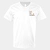 V-Neck Heavy Cotton 100% T-Shirt Thumbnail