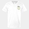 V-Neck Heavy Cotton 100% T-Shirt Thumbnail