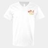 V-Neck Heavy Cotton 100% T-Shirt Thumbnail