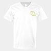V-Neck Heavy Cotton 100% T-Shirt Thumbnail