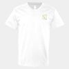 V-Neck Heavy Cotton 100% T-Shirt Thumbnail