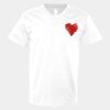 V-Neck Heavy Cotton 100% T-Shirt Thumbnail