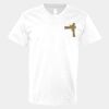 V-Neck Heavy Cotton 100% T-Shirt Thumbnail