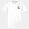 V-Neck Heavy Cotton 100% T-Shirt Thumbnail