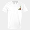 V-Neck Heavy Cotton 100% T-Shirt Thumbnail