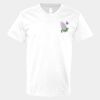 V-Neck Heavy Cotton 100% T-Shirt Thumbnail