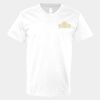 V-Neck Heavy Cotton 100% T-Shirt Thumbnail