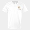 V-Neck Heavy Cotton 100% T-Shirt Thumbnail