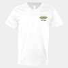 V-Neck Heavy Cotton 100% T-Shirt Thumbnail