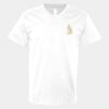 V-Neck Heavy Cotton 100% T-Shirt Thumbnail