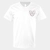 V-Neck Heavy Cotton 100% T-Shirt Thumbnail